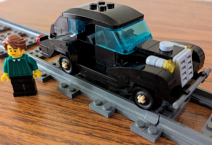1940s railmobile - Action Comics SDCC set MOD - main