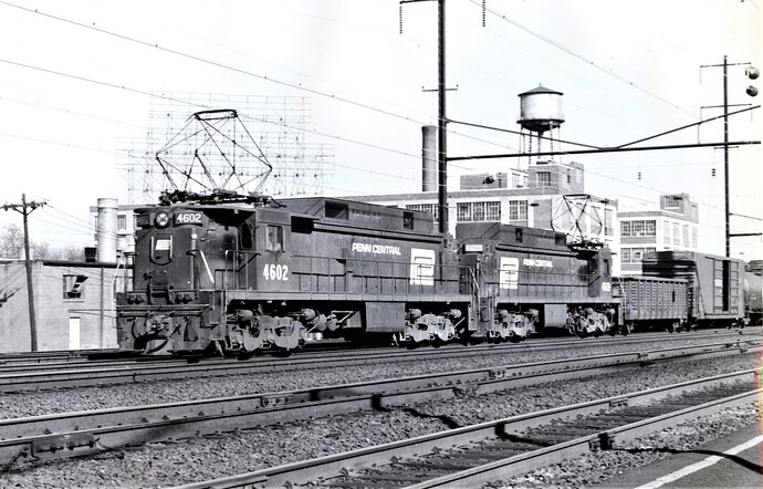 PC# 4602; #4609 w-b N. Rahway October  1973