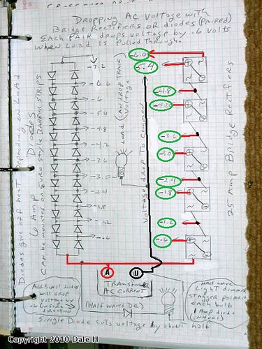 Diode Array Dale M Voltage Drop w annotations