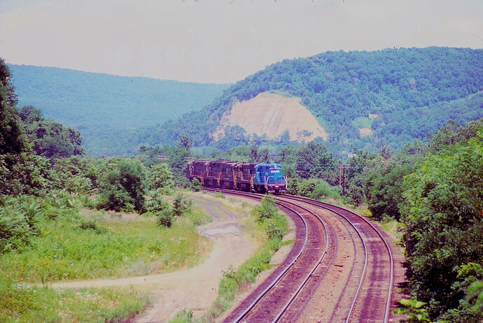 CR. Enola in bound tracks in July 15, 1976.