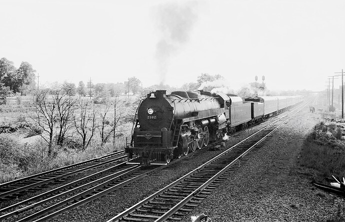 CNJ. Fantrip with Reading #2102 at RK Tower. May 30, 1972