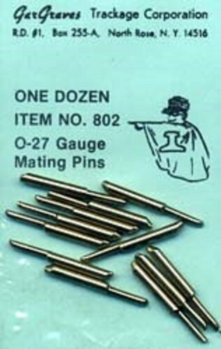 GarGraves 802 O27 Pins