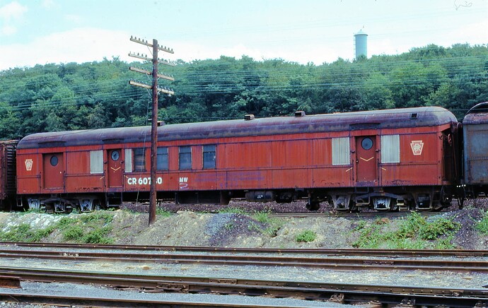 ex. PRR RPO on Altoona, PA scrapline. August 1980.