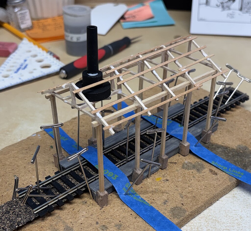 Scratch Built Train Shed - General Discussion (Model Railroader ...