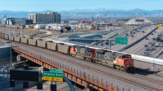 20251114rp CN 8840 SD70M-2 UP coal empty I-70 Denver CO_0015_D copy