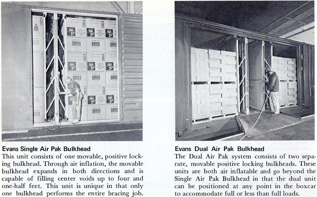 Evans Air Pak bulkhead loading device