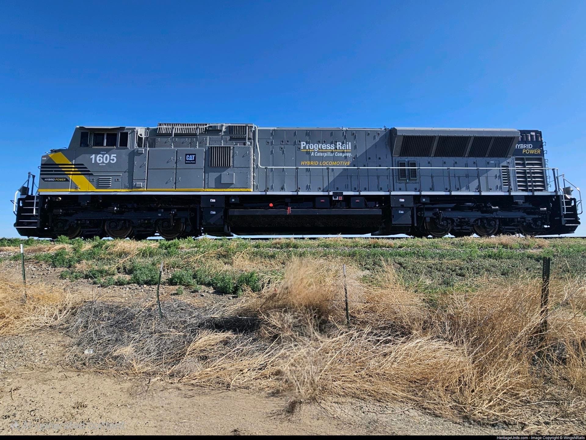 EMDX 1605 SD70H hybrid locomotive - General - Trains.com Forums